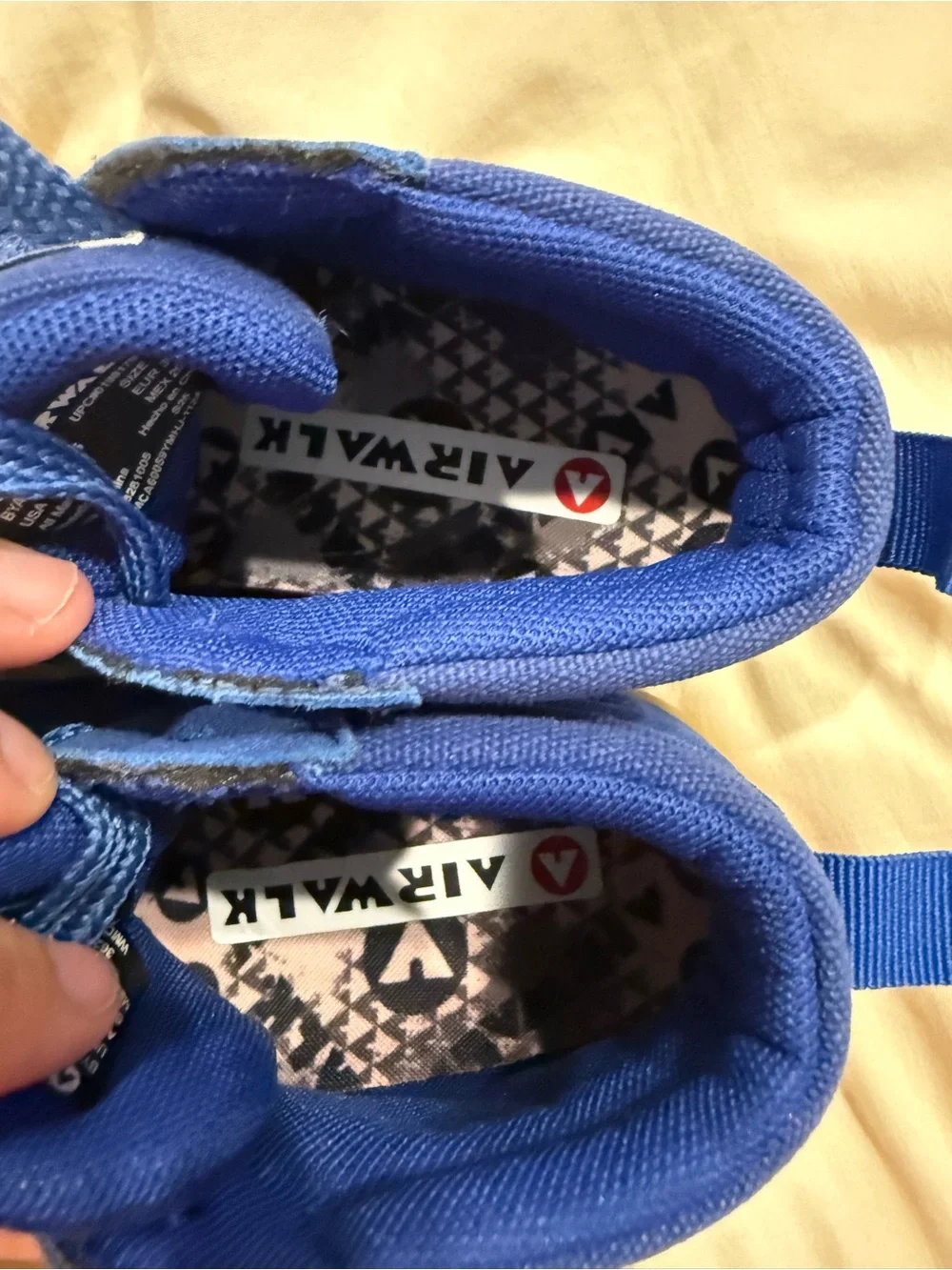 Airwalk Boys Blue High Top Sneakers | Size 1